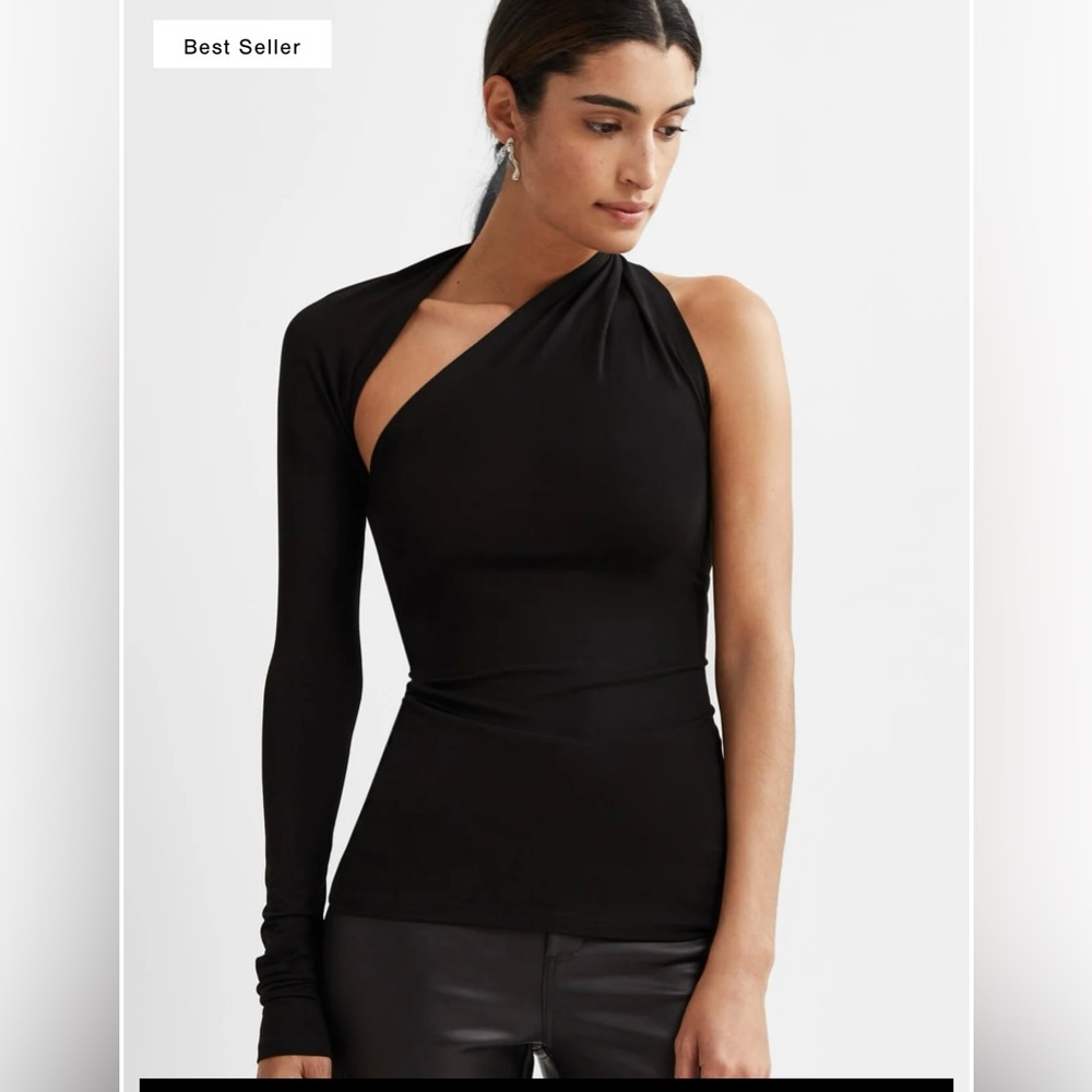 Marcella Manhattan One Shoulder top NWOT - small